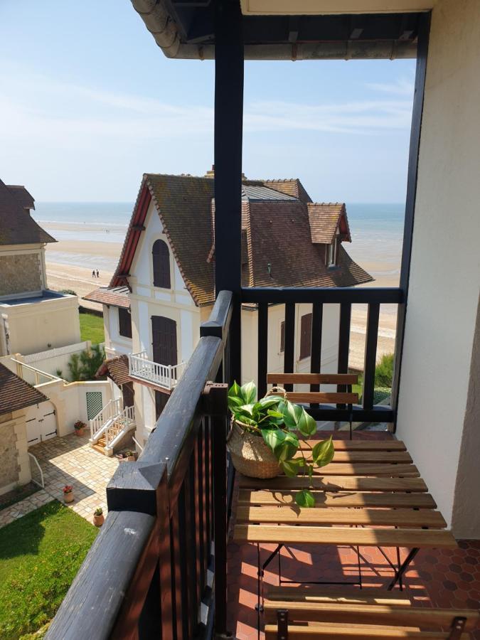 M2M Studio Magnifique Vue Mer - Avec Balcon - Les Pieds Dans L Eau! Blonville-sur-Mer Eksteriør billede